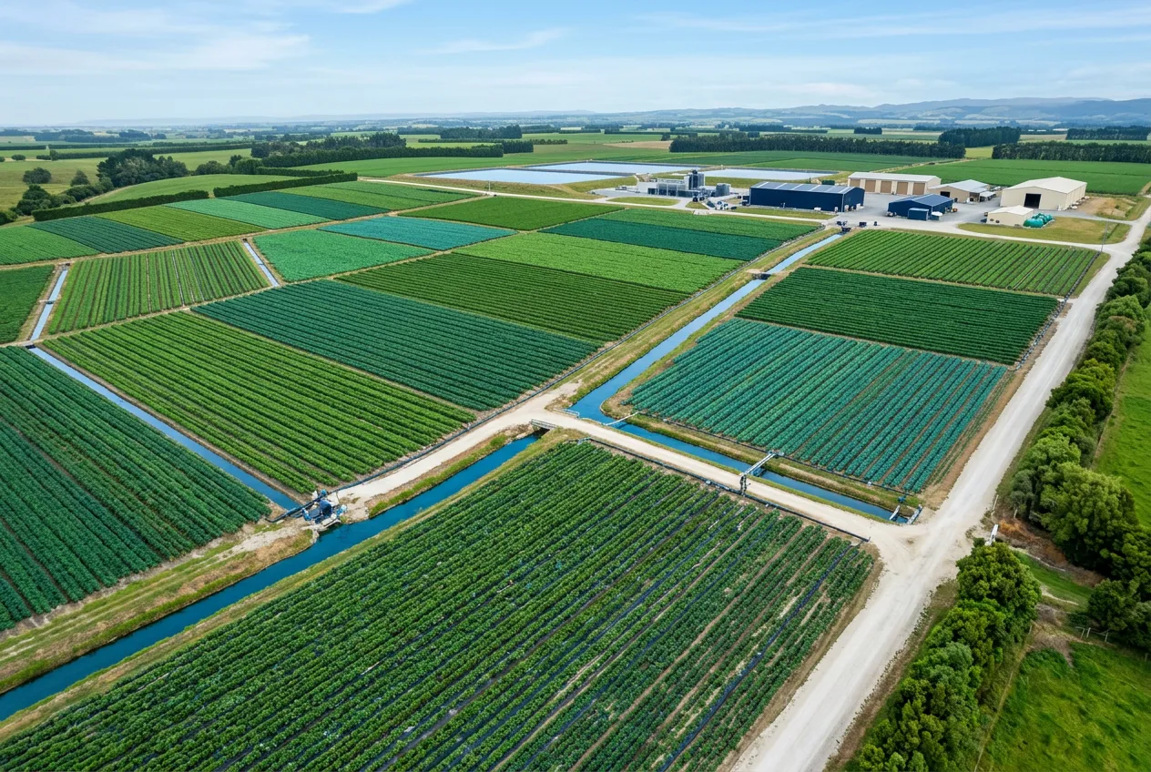 Sustainable agriculture and smart water management