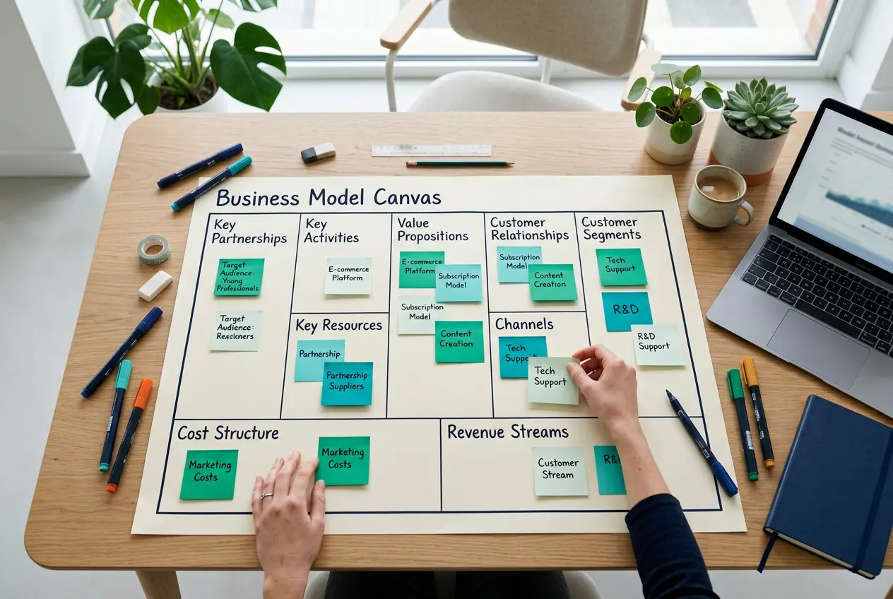 Commercial model design and business strategy