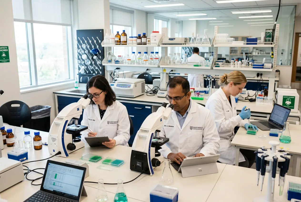 Research laboratory and academic innovation