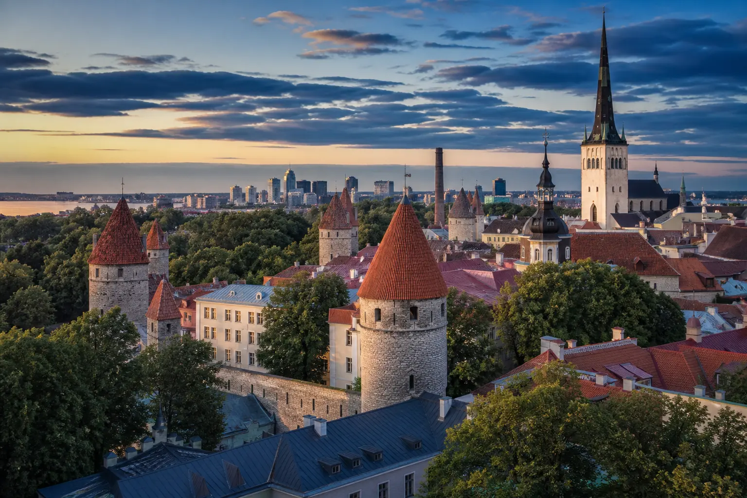Tallinn, Estonia old town, Guiders OÜ office location